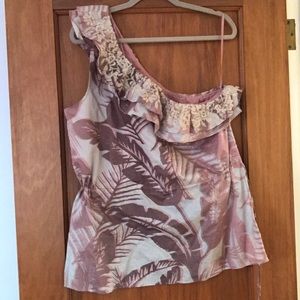 Banana Republic One-Shoulder Top